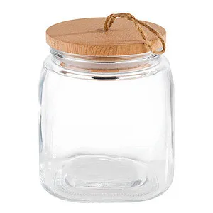 APS Vorratsdosen WOODY 17,0 cm hoch transparent 2,0 l, 1 St.