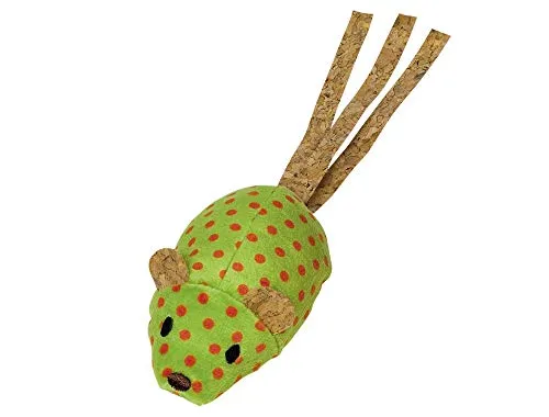 Nobby Plüsch Maus mit Catnip, grün 20 cm, 1 Stück