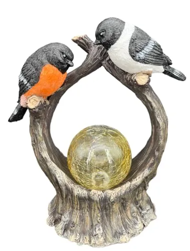 abc HOME Dekofigur Vögel mit LED