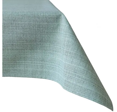 matches21 HOME & HOBBY Tischdecke Outdoor Garten-Tischdecke mint-grün rechteckig 130x160 cm abwaschbar (1-tlg), Modernes wetterfestes Tischtuch für Außenbereich Garten-Tisch
