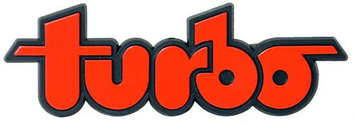 Auto KFZ Relief 3D Schild turbo Emblem 8 cm selbstklebend HR Art. 14704