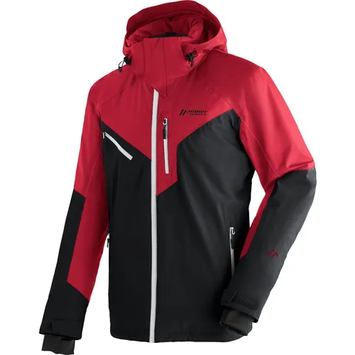 Maier Sports Pajares Skijacke in Schwarz/Salsa (M19330) 58 in schwarz von Maier Sports
