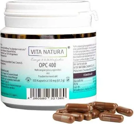 OPC TRAUBENKERNEXTRAKT 400 mg Vegi- Kapseln 120 St