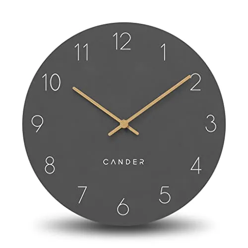 Wanduhren Grau von Cander Berlin
