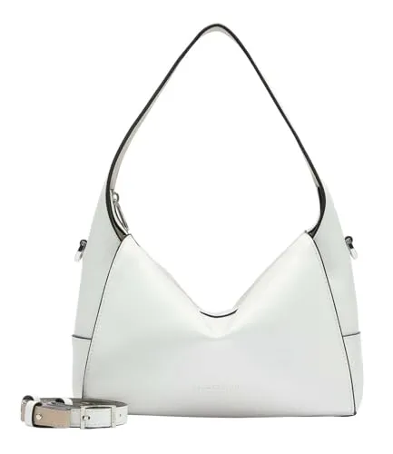 Liebeskind Berlin LOU 2 CALF OPTIC Hobo S - Arctic - Damen-Schultertaschen mit elegantem Design aus hochwertigem Kalbsleder, ideal für stilbewusste Frauen.