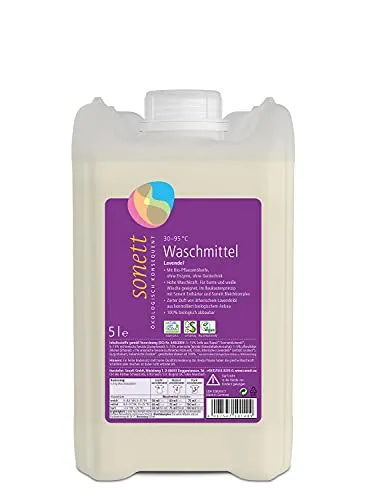 Sonett Waschmittel Lavendel, 5 Liter von Sonett