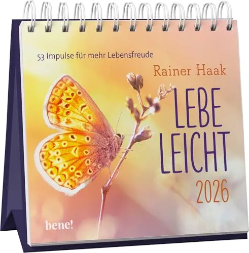 Wochenkalender 2026: Lebe leicht