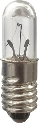 Star Trading 387-56 Ersatzbirnchen E5 12V / 0,8 W, 5 Stück auf Karte