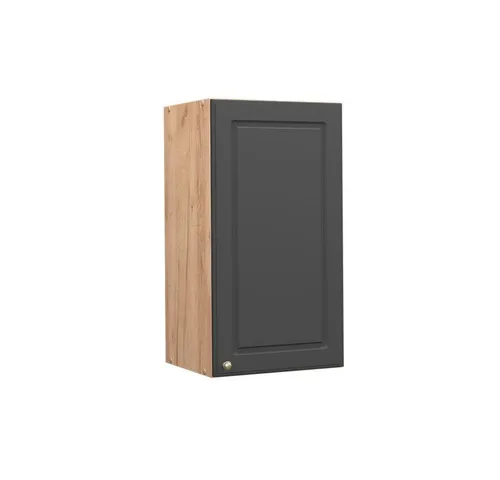 Vicco Hängeschrank Fame-Line, Anthrazit-Gold in braun von Vicco