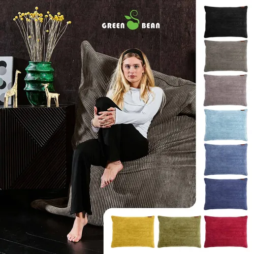Green Bean XXL Sitzsack aus Cordstoff