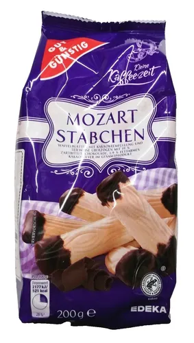 GUT&GÜNSTIG Mozartstäbchen Kekse 200 g