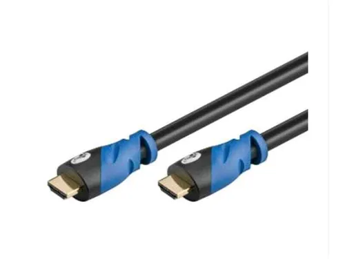 Goobay Series 2.0b Premium High-Speed-HDMI™-Kabel mit Ethernet, 3 m, Schwarz-Bla