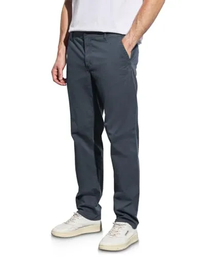 Street One MEN Klassische Chino Grey Blue 32