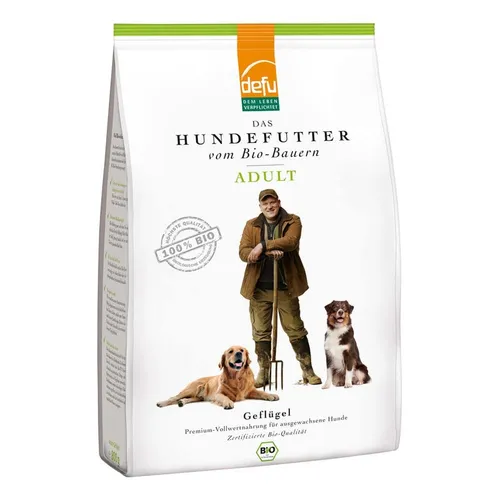 Hund Trockenfutter - Adult/Geflügel 800g | DEFU DEMETER FELDERZ