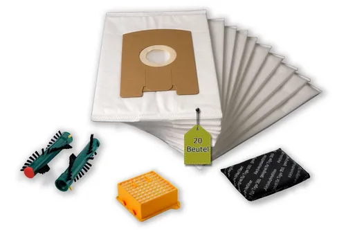 eVendix Staubsaugerbeutel passend für Vorwerk Tiger VT 260, passend für Vorwerk, 1 St., Vorwerk Kobold / Tiger VT 260, 265, 270, 300