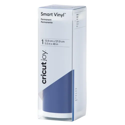 Produktbild Cricut Vinylfolie permanent 13,9 cm x 121,9 cm blau