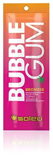 Soleo Bubble Gum Bronzing Sunbed Bräunungslotion Creme (15 ml Beutel)