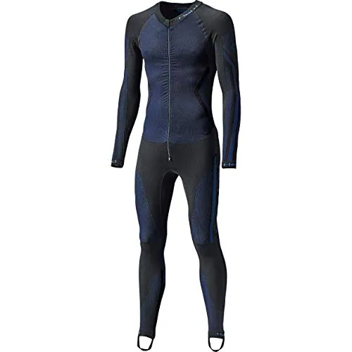 Held Race Skin II Einteiliger Underall Gr. 3XL - Schwarz Blau - Funktionswäsche für Herren, ideal für optimalen Tragekomfort und perfekte Passform beim Sport.