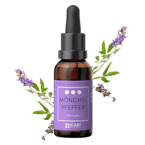 Mönchspfeffer Tropfen 1020 | Hochdosiert für Frauen