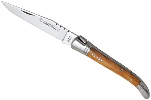 Baladéo Messer Laguiole Taschenmesser Edelstahl Länge geöffnet: 20.3 cm, 811211