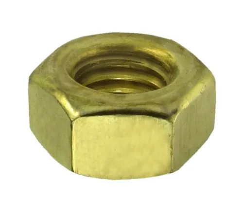 connex Sechskantmuttern M5 Messing - 20 Stück Sechskantmutter
