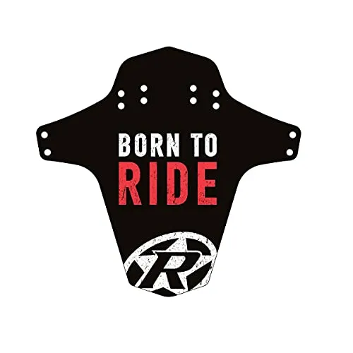 Reverse Mudguard Schutzblech Born to Ride, rot