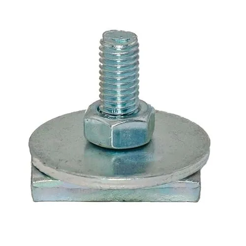 Dalsys Hammerkopfschraube für Montageschiene 38/40 Silber M8x100 - 50 Stück - Stütze für effektive Rohrtrassen, leicht seitlich verschiebbar für einfache Montage und mit hohem Korrosionsschutz durch Verzinkung.