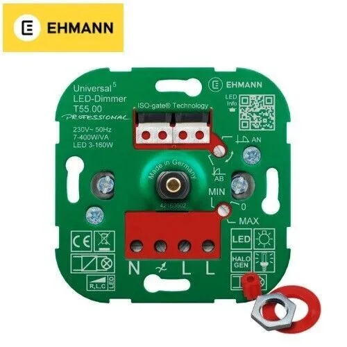 Ehmann LED Universal UP-Dimmer T55.01 in grün von Ehmann
