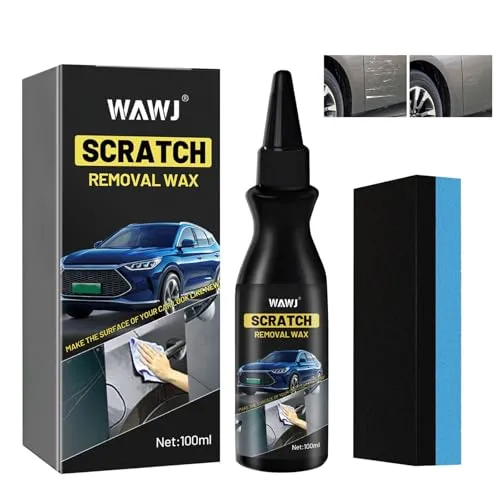 WAWJ® Kratzer Reparatur Wachs für Autos - Kfz-Reinigungsmittel zur effektiven Entfernung von Kratzern mit fortschrittlicher Beschichtungstechnologie für dauerhaften Schutz und einfachen Anwendung.