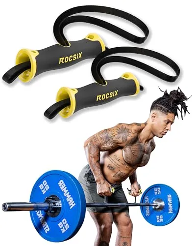 ROCSIX Hochleistungs Trainingsgriff – Ergonomisches Gym Zubehör für Latzug und Klimmzug - Krafttraining Anbaugeräte mit dynamischer Grifftechnologie für erhöhte Trainingsintensität und verbesserten Bewegungsradius. Ideal für effektives Muskeltraining ohne Gelenkbelastung.
