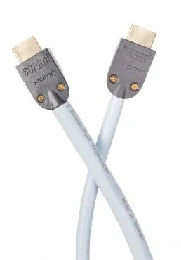 Supra HDMI cable 2.1 UHD 8K 0.5 m - HiFi-Kabel für beeindruckende 8K-UHD-Qualität, ideal für moderne Fernseher und Heimkino-Setups.