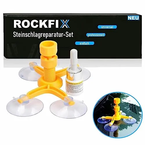 MAVURA ROCKFIX Windschutzscheiben Reparatur Set Steinschlagreparatur Kit Steinschlag Reparatur Frontscheibe Repair