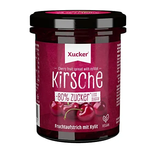 Xucker Fruchtaufstrich Kirsche mit Xylit