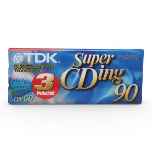 TDK Super Avilyn 3er Pack HörCassetten NEU von TDK