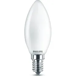 Philips Lampen in Kerzen- und Tropfenform, 6,5 W, 60 W, E14, 806 lm, 15000 h, Kaltweiße