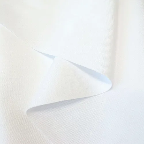 50cm Weiß Segeltuch Baumwoll-Stoff robuster Canvas für Polstermöbel Meterware