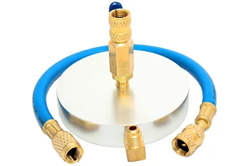 Füllset mit Standfuß für Kältemittel R410a