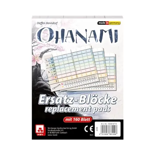 NSV - 4090 - OHANAMI - Ersatzblock - Kartenspiel