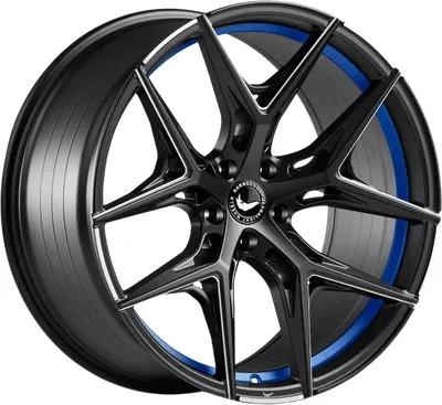 Barracuda Razzer Mattblack Yellowgold 8.5x20