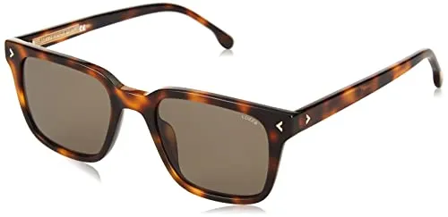 Lozza LOZSL4283 Herren-Sonnenbrille Havanna - Sonnenbrille für Herren im stilvollen Havanna-Design, mit robustem Kunststoff-Gestell und braunen Gläsern für optimalen UV-Schutz.