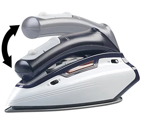 Sichler Haushaltsgeräte Reisebügeleisen: 2in1-Dampfbügeleisen mit klappbarem Griff - Reisebügeleisen mit 1.150 W, ideal für unterwegs. Mit zusätzlicher Dampfstoß-Funktion und umschaltbarer Netzspannung für weltweiten Einsatz.