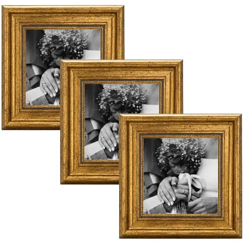 CABBEL Bilderrahmen 15x15 cm Gold in gold von CABBEL