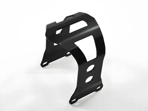 ZIEGER Kettenschutz Gabelstabilisator für Harley Davidson Sportster schwarz - Robuster Gabelstabilisator für Motorräder, aus hochwertigem Edelstahl, sorgt für Stabilität und Sicherheit auf der Straße.