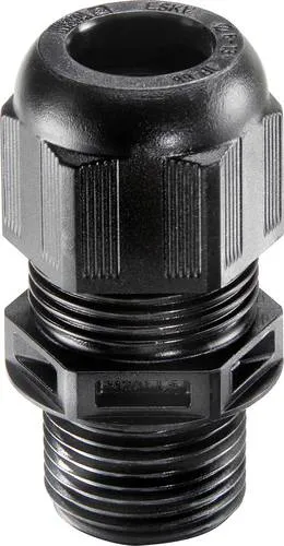 Wiska Kabelverschraubung M20 - 50 Stück, Polyamid schwarz (RAL 9005) - Verlängerungskabel, robust und wetterfest, ideal für industrielle Anwendungen und Außenbereiche.