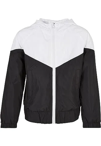 Urban Classics Mädchen Jacke Girls Arrow Windbreaker - Stylischer Schutz gegen Wind - Jacke für Mädchen, ideal für aktive Tage, winddicht und trendy im modernen Design.