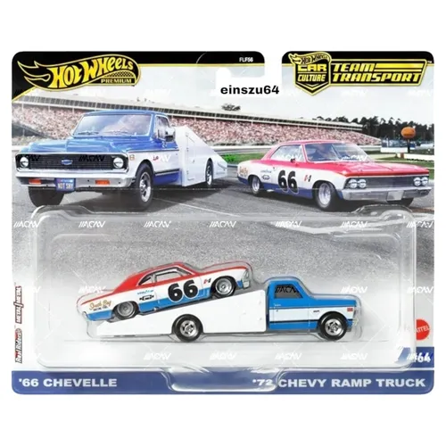 Hot Wheels 2025 - Team Transport - '66 Chevelle with '72 Chevy Ramp Truck