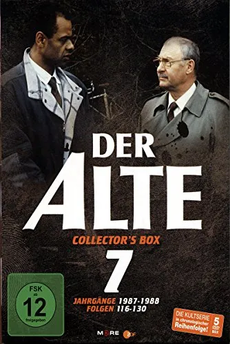 Der Alte - Collectors Box 7 - DVD-Video Album mit 5 Folgen, bietet spannende Unterhaltung und nostalgische Rückblicke auf die Kultserie 'Der Alte'. Ideal für Fans und Sammler!