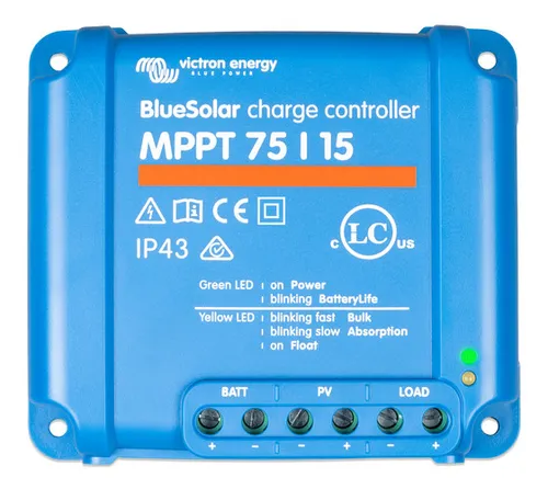 Produktbild Victron BlueSolar 75/15 15A MPPT Solar Laderegler