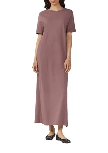 QS Maxikleid Langes Jerseykleid aus Baumwolle S (36) - Kleider – Bequemes, langes Jerseykleid aus 100% Baumwolle in stilvollem Pink, perfekt für warme Tage und schicke Anlässe.