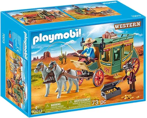 Produktbild Playmobil Postkutsche Im Wilden Westen 70013
